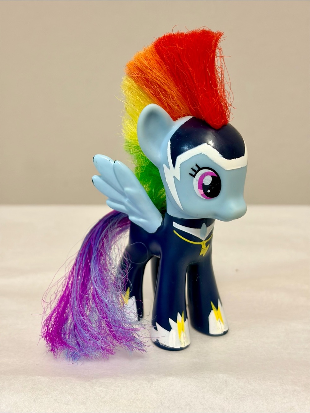 My Little Pony (2010) Power Ponies Zapp Rainbow Dash 3” Pony